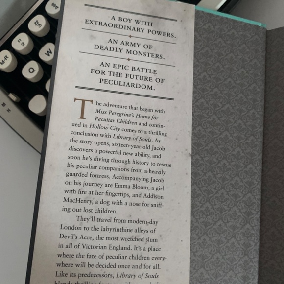Library of Souls book for sale - Picture 4 of 4